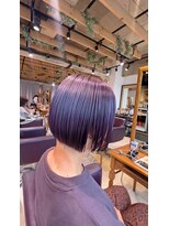トゥルース 獨協大学前店(Hair&Make TRUTH) パープルボブ