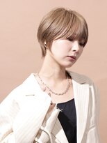 ピークアブー アヴェダ 池袋東武(PEEK-A-BOO AVEDA) ショートヘア、ショートボブ、くびれショート、ハイトーンカラー