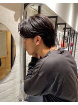 ローレン(LOREN)&nbsp;ベリーショート/ダークアッシュ/ニュアンスパーマ/韓国マッシュ