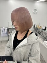 ブラウン(Brown)&nbsp;#haru ペールピンクベージュカラー