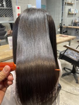 クル 立川店(CURU) うる艶フルカラー+髪質改善サブリミック