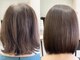 エルプラスヘアー 平尾店(L+hair)の写真/『【生えグセ改善＋白髪ぼかし】で白髪が伸びても目立ちにくい髪に』