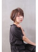 こなれ感ショートボブ