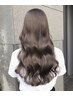 カラーと同時ストレートなら！【初回】ピチキュアαストレート+超ケアカラー