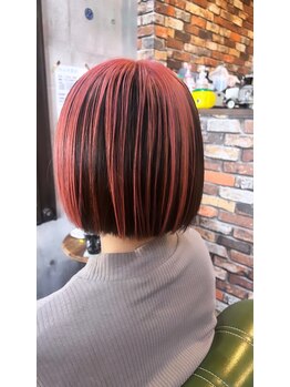 プラメーラ(PRAMEERA)の写真/イヤリングカラーやインナーカラーでワンランク上の自分に◎トレンドも似合わせも、どちらも叶えます！