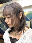 ダブルカラーベージュカラーケアブリーチカラーハイトーンカラー