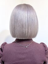 リリー シブヤ(Lilly shibuya)&nbsp;【Lilly渋谷】#ホワイトグレージュ#ワンレングス#ショート