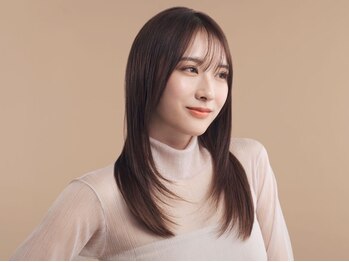 サロンドフィール(Salon de feel)の写真/ブリーチ毛やハイダメージでも施術可能！諦めていた癖毛も酸性ストレートでまとまる艶髪へ。