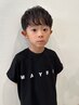 【土日祝＊再来クーポン】キッズカット（小学生未満）￥4400