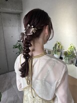 プリュム(Plume.)&nbsp;編み下ろしヘア