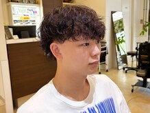 ループ ヘアーサロンアンドコミュニティー(LOOP)の雰囲気（メンズのお客様のご来店も増えてきました！幅広い世代がご来店♪）