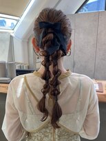 ロンド ボーイ 表参道(Lond BOY)&nbsp;暗めカラー/姫カットレイヤー/マロンベージュ/くすみベージュ