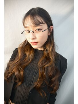 キジ(KIJI) フェイスレイヤー/インナーカラー/アッシュブラウン/オン眉