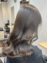 トト 船橋店(toto.)&nbsp;◇ミディアムレイヤーハッシュカットココアブラウンワインレッド