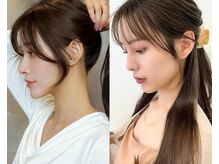 【自然に可愛い顔周り】結んでもおしゃれに決まる顔周りカットで、あなたの魅力を引き出します