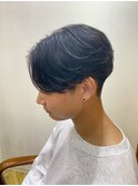 MEN’S HAIR/サーフカール/刈り上げセンターパート/柏駅