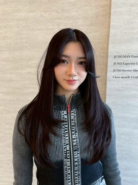 ジュノヘアージャパン 表参道(JUNO HAIR JAPAN) 着物ヘア/大人ガーリー/ダークアッシュ/似合わせカット/渋谷