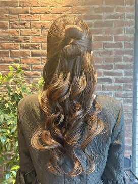 スーリール 博多店(Sourire) ハーフアップ