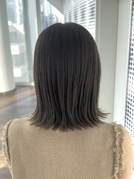 ザックラフィネ(ZACC raffine) 外ハネボブ/ミルクティーベージュ/小顔カット/ブリーチなし