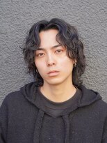 シーク 八王子(CHIC) 波巻きセンターパートウルフ【八王子】