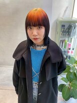 クオン(QUON)&nbsp;モードなスリークボブ×オレンジルーツ