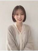 ボブ×20代３0代×ヘイリーボブ×チョコレートブラウン×池袋