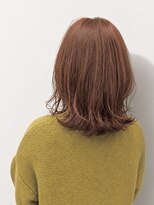 トップヘアー 大元店(TOP HAIR)&nbsp;20代30代ミルクティーピンクベージュミディアムレイヤー