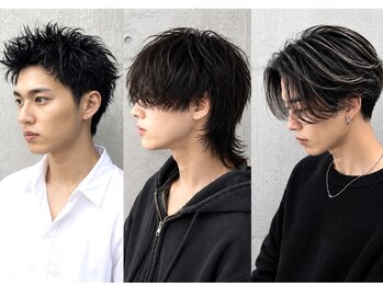 シエラ 堀江(CIERA.)の写真/【堀江】駅近の好アクセス！メンズヘアに特化したstylistによる、“似合わせ×ハイトーン”で好感度UP♪