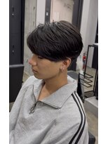 アソビ 下ろしもできるフェザーパーマ