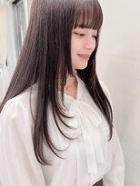 セブンルックス(7LOOKS) シルキーグレージュロング【宇都宮/縮毛矯正/酸性ストレート】