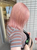 ロジェ(loje)&nbsp;20代30代40代 ペールピンク/ハイトーン/ミディアムストレート