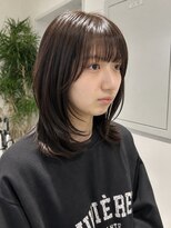 フォト イケブクロ(foto IKEBUKURO)&nbsp;結べるミディアムレイヤー/赤み消しカラー/縮毛矯正