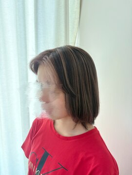 ネオリーブシェリエ 浅草店(Neolive cherie) デザインカラーで海外ガールヘアー☆