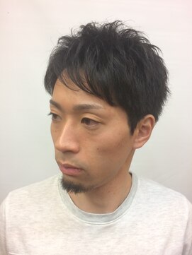 理容 うめむら 束感のあるショートスタイル