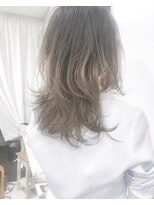 ヘアーアンドアトリエ マール(Hair&Atelier Marl) 【Marlアプリエ】ラベンダーグレージュのグラデーションカラー
