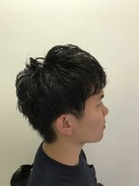 パティオンツー(PATIONN2)&nbsp;ネープレス無造作ピンパーマスタイル