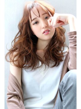 ブラン 天王寺(Blanc) 【Blanc天王寺】無造作カール/くせ毛風/大人かわいいセミロング