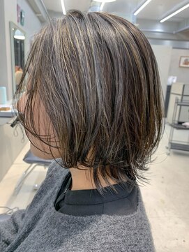 テトヘアー(teto hair) くっきりハイライト、グレージュ、アッシュ