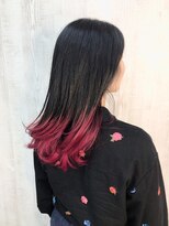 ラッズプラスエイチ(Lads+h)&nbsp;【Lads+h 】大人可愛いグラデーションカラー☆ピンクラベンダー