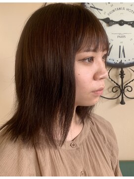 ヘアージン 野々市(hair Jin) オークルベージュカラー