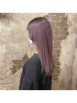 マギーヘア(magiy hair) [magiy hair yumoto]ラベンダーアッシュ