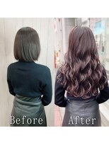 あるじゃんすー 仙台店 スモーキーブラウン#シールエクステ#ヨシンモリ#卵型#仙台