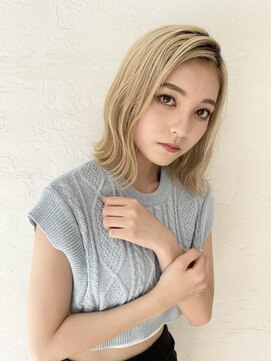 オーロ 西大寺店(ORO) 大人可愛い外ハネくびれミディ