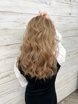 カプセル シンジュク(CAPSULE) 透明感☆春先取りミルクティーベージュ@岡しゃん