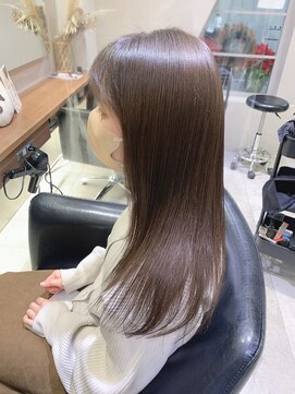 シェル 国分寺(shell) 透明感カラー☆モノトーングレージュ