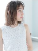 関内/髪質改善/プラチナグレージュ×外ハネフレンチカジュアルc