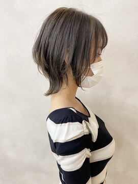 ユーフォリア 銀座(Euphoria) ウルフ/ウルフカット/ ボブルフ/オリーブグレージュ担当岩崎