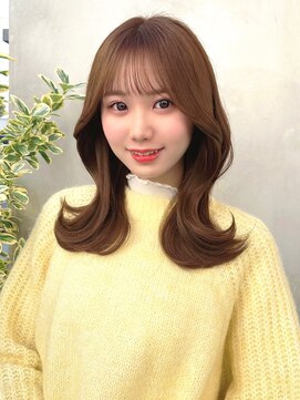 ミラリー トウキョウ(Mirareee Tokyo) 20代30代40代◎栗色波巻きミルクチョコレート艶感エギョモリ