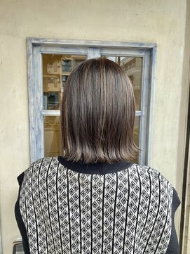 エイミーバイアフロート(amie  by afloat) スタイリング楽ちん◎切りっぱなしボブ