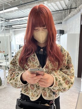 リミットバイアフィナー 大宮店(limit by Afinar) ふんわりCherry pink×レイヤーカット